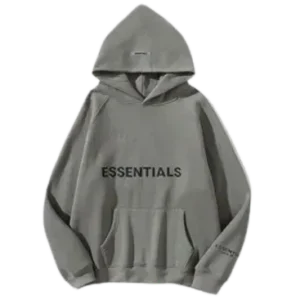 Essential Men Dark Grey Hoodie