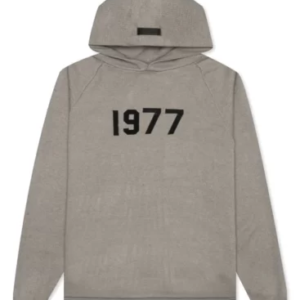 1977 Grey Essentials Hoodie