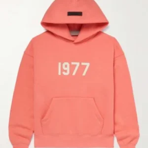 1977 Pink Essential Hoodie